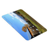 Vermont Schuur en Uitzicht Magnet Magneet (Rechterzijde)
