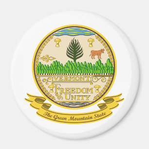 Vermont Seal Magneet