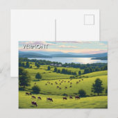 Vermont Shelburne Farms Travel Briefkaart (Voorkant / Achterkant)