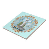 Vermont Shells Lighthouse Tegel Tegeltje (Zijkant)