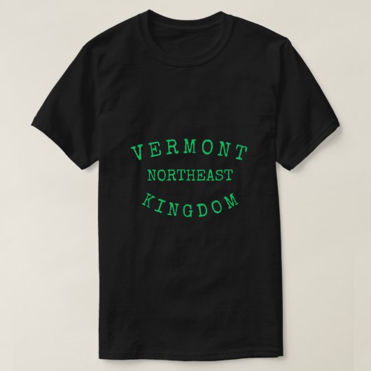 VERMONT SHIRT Noordoost-Engeland VT Green Mountain (Design voorkant)