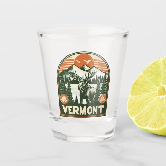 Vermont Shot Glas (Voorkant)