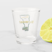 Vermont Shot Glass Glas (Achterkant)