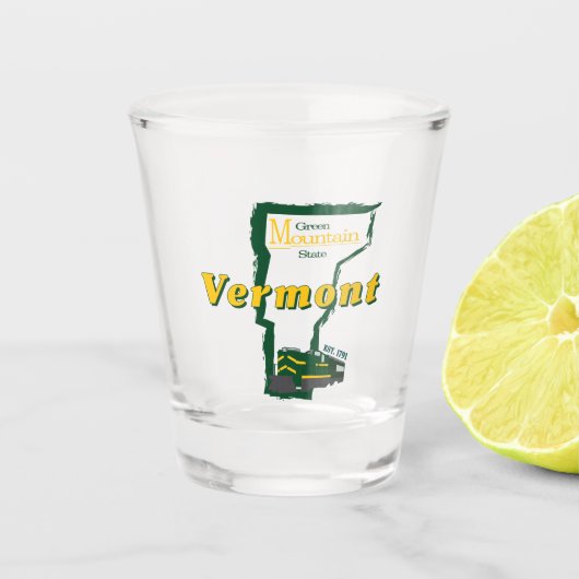 Vermont Shot Glass Glas (Voorkant)