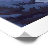 Vermont Ski Art 1 Poster (Hoek)