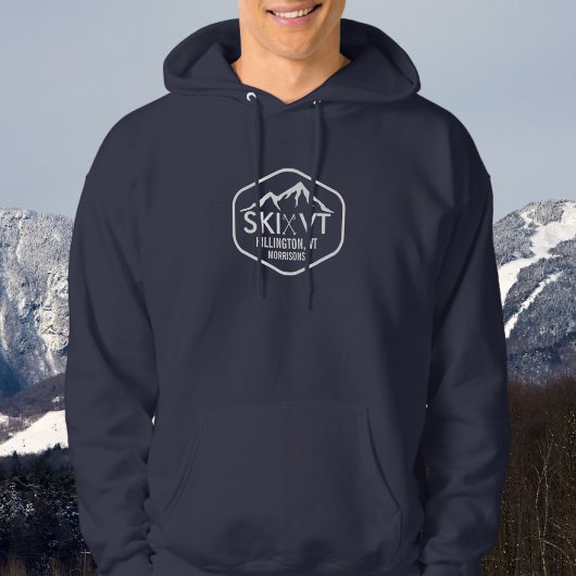 Vermont Skiën Killington Stowe Okemo Sugarbush Hoodie
