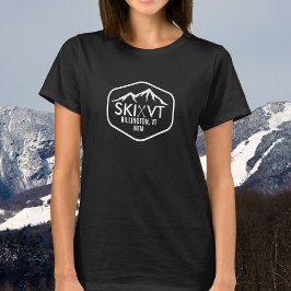 Vermont Skiën Killington Stowe Okemo Sugarbush T-shirt