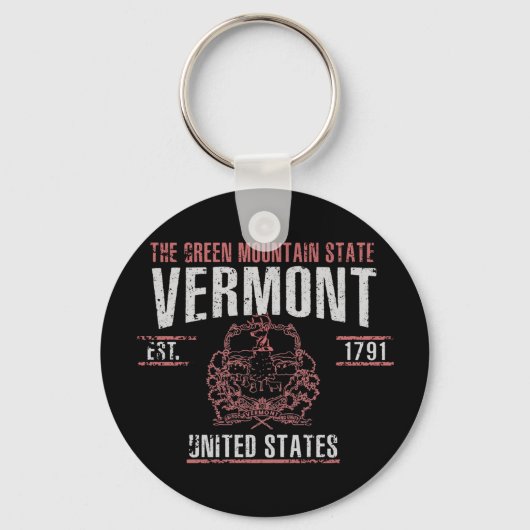 Vermont Sleutelhanger (Voorkant)