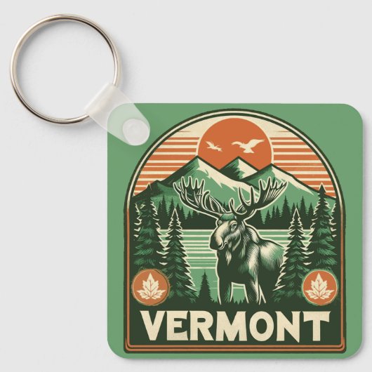 Vermont Sleutelhanger (Voorkant)