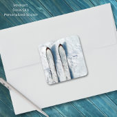 Vermont Snow Ski Sticker