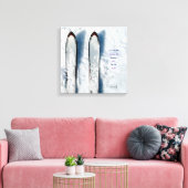 Vermont Snow Ski Stretched Canvas Afdruk (Insitu (Woonkamer))