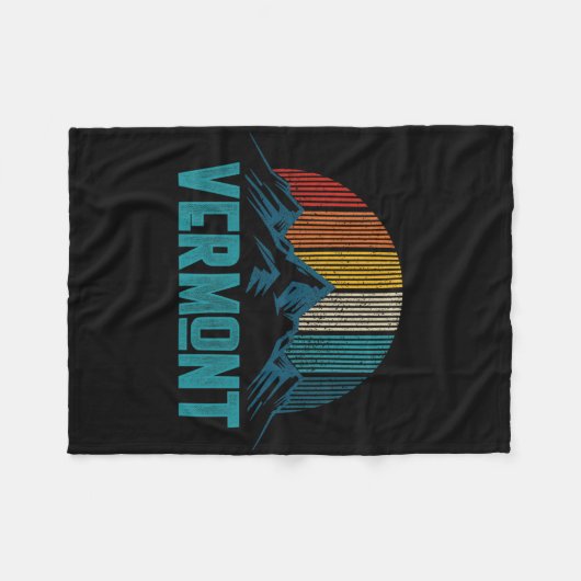 Vermont  souvenir fleece deken (Voorkant (Horizontaal))