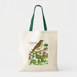 Vermont Souvenir Tas Hermit Thrush Bird