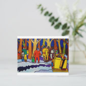 Vermont Spring J van Piliero Briefkaart (Staand voorkant)