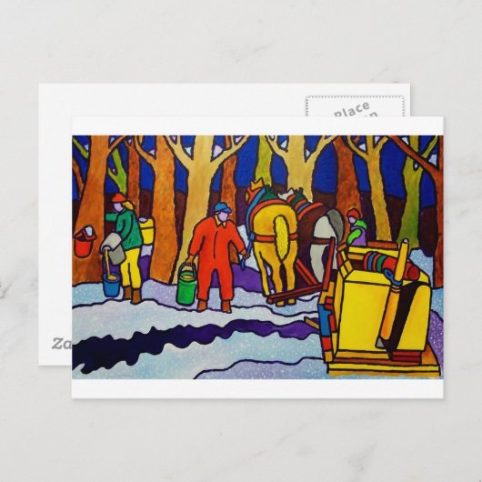 Vermont Spring J van Piliero Briefkaart (Voorkant / Achterkant)