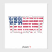 Vermont staat sticker (Vel)