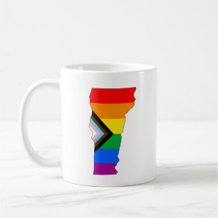 Vermont Staats trots LGBTQ Voortgang Trots Koffiemok