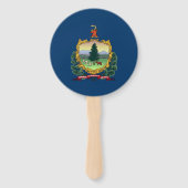 Vermont Staatsvlag Handwaaier (Achterkant)