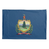 Vermont Staatsvlag Kussensloop (Achterkant)