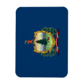 Vermont Staatsvlag Magneet (Verticaal)