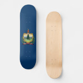 Vermont Staatsvlag Persoonlijk Skateboard (Voorkant)