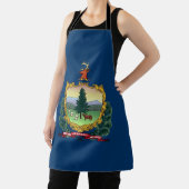 Vermont Staatsvlag Schort (Insitu)