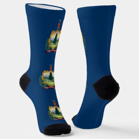 Vermont Staatsvlag Sokken (Gebogen)
