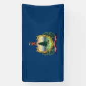 Vermont Staatsvlag Spandoek (Verticaal)