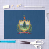 Vermont Staatsvlag Tissuepapier (Craft)
