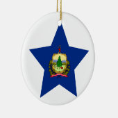 Vermont Star Keramisch Ornament (Rechts)