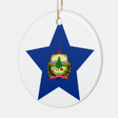 Vermont Star Keramisch Ornament (Links)