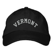 Vermont State Embroiged Pet (Voorkant)
