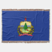 Vermont State Flag Design Decor Deken (Voorkant)