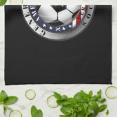 Vermont State Generation X American Soccer Theedoek (Gevouwen)