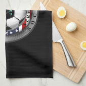 Vermont State Generation X American Soccer Theedoek (Quarter Fold)