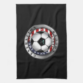 Vermont State Generation X American Soccer Theedoek (Verticaal)