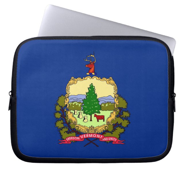 Vermont State-hoes voor laptop Sleeve (Voorkant)