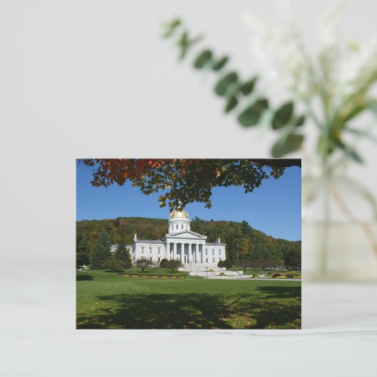 Vermont State House Briefkaart (Staand voorkant)