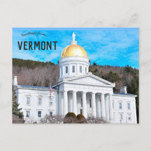 Vermont State House in Montpelier Vermont Briefkaart
