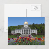 Vermont State House - Montpelier Briefkaart (Voorkant / Achterkant)