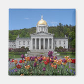 Vermont State House - Montpelier Magneet (Voorkant)