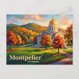 Vermont State House VS Briefkaart