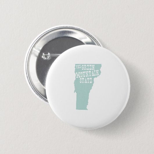Vermont State Motto Slogan Ronde Button 5,7 Cm (Voorkant /achterkant)