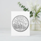 Vermont State Quarter Briefkaart (Staand voorkant)
