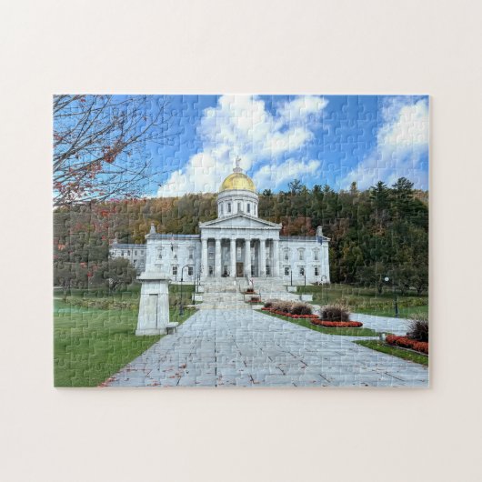 Vermont Statehouse Legpuzzel (Horizontaal)