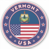 Vermont Sticker (Voorkant)