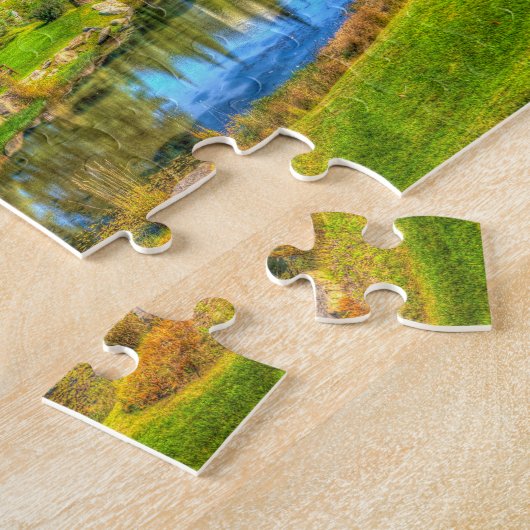 Vermont Stowe Jigzaag Puzzle Legpuzzel (Zijkant)