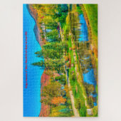 Vermont Stowe. Jigzaag Puzzle Legpuzzel (Verticaal)