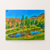 Vermont Stowe Legpuzzel (Horizontaal)