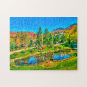 Vermont Stowe. Legpuzzel (Horizontaal)
